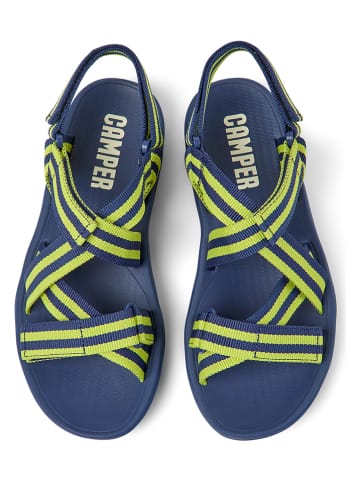 Camper Sandalen in Blau/ Grün