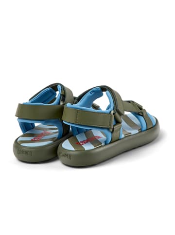 Camper Sandalen in Khaki/ Blau