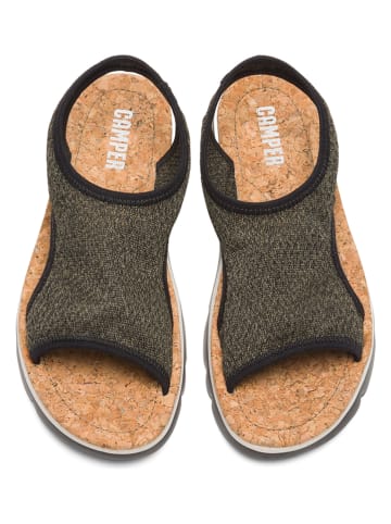 Camper Sandalen in Khaki