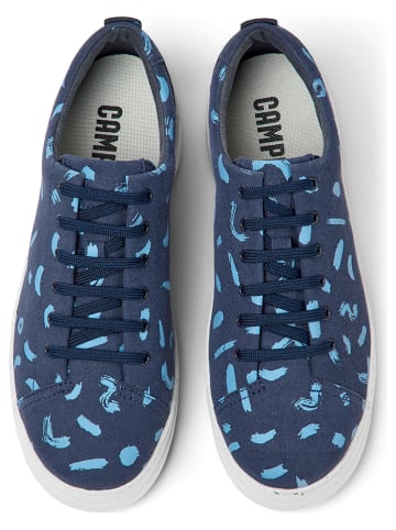 Camper Leder-Sneakers in Dunkelblau