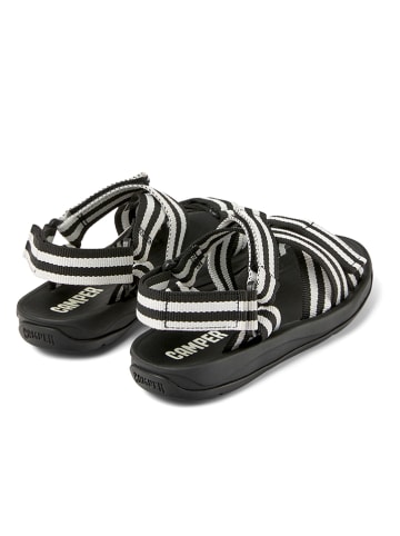 Camper Sandalen in Schwarz/ Weiß