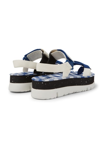 Camper Sandalen in Weiß/ Blau
