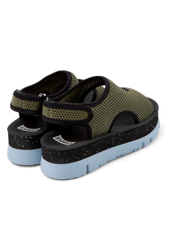 Camper Sandalen in Khaki/ Schwarz