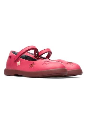 Camper Leder-Ballerinas in Pink