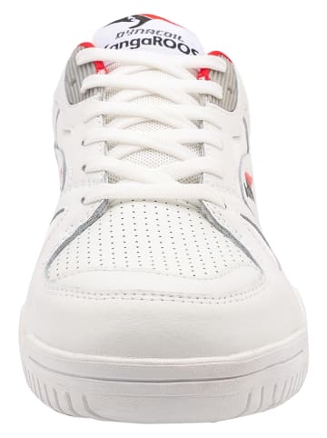 KangaROOS Originals Leder-Sneakers "Ultralite Og Np" in Weiß/ Rot