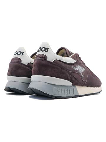 Kangaroos Skórzane sneakersy "Coil R1 Og" w kolorze bordowym