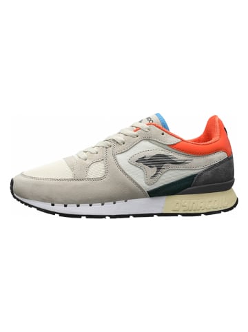 Kangaroos Leren sneakers "Coil R1 Og Pop" beige/oranje