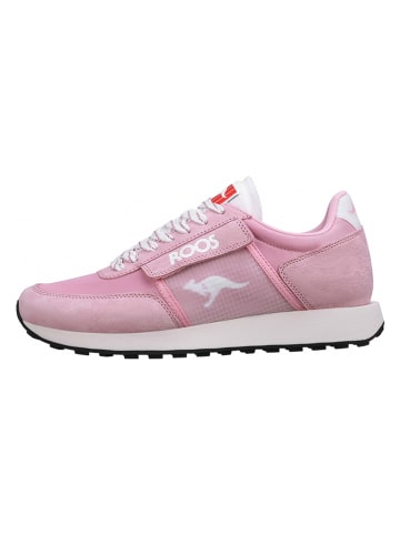 KangaROOS Originals Leder-Sneakers "Flap" in Rosa