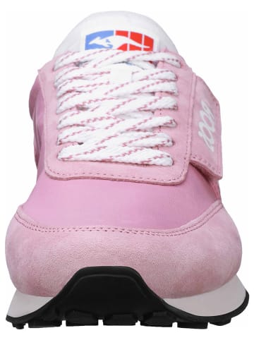 KangaROOS Originals Leder-Sneakers "Flap" in Rosa