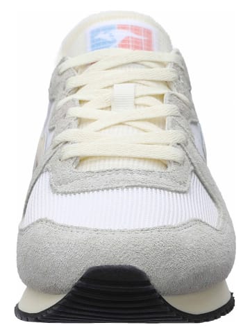 KangaROOS Originals Leder-Sneakers "Aussie Mono" in Weiß/ Grau