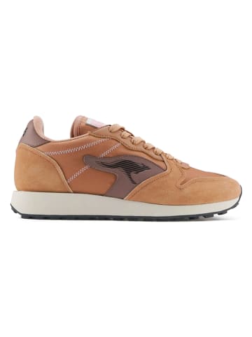 KangaROOS Originals Leder-Sneakers "Rally Neo Craft" in Altrosa