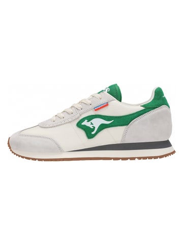 Kangaroos Leren sneakers "Aussie 2.0" groen/grijs