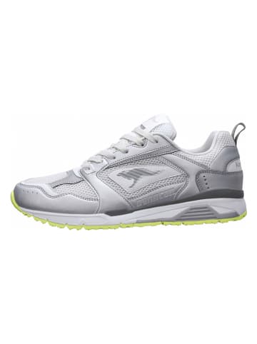 KangaROOS Originals Leder-Sneakers "Exo II Ultimate Y2K" in Weiß/ Silber