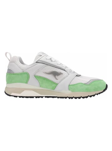 Kangaroos Skórzane sneakersy "Exo II Ultimate Y2K" w kolorze biało-zielonym