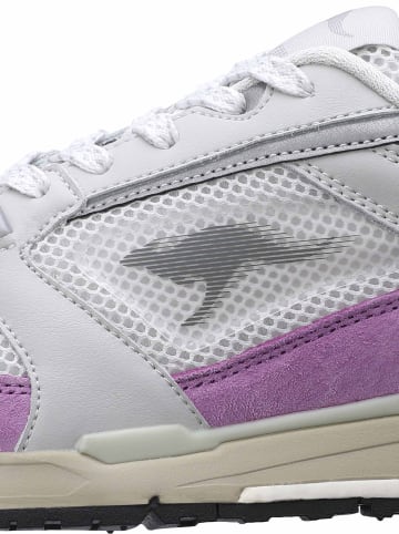 KangaROOS Originals Leder-Sneakers "Exo II Ultimate Y2K" in Weiß/ Lila