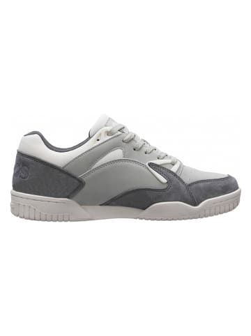 KangaROOS Originals Leder-Sneakers "True Pointer" in Grau/ Anthrazit