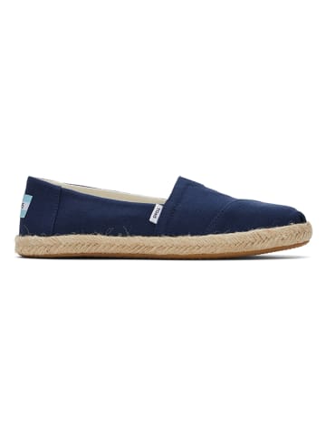 TOMS Espadryle w kolorze granatowym