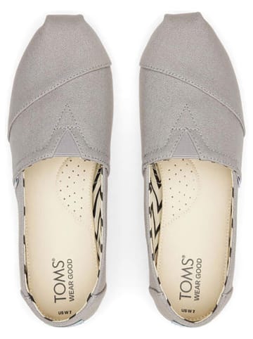 TOMS Slippersy w kolorze szarym