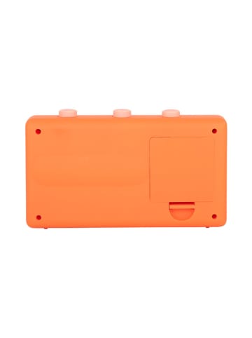 Karlsson Wekker "Data Flip" oranje - (B)19 x (H)11,5 x (D)6,4 cm
