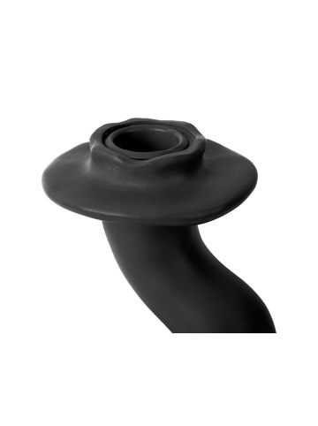 Present Time Kaarshouder "Organic Swirl" zwart - (H)30,5 cm