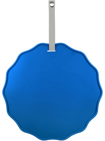 Present Time Memoboard "Funky Wave" in Blau - Ø 51 cm