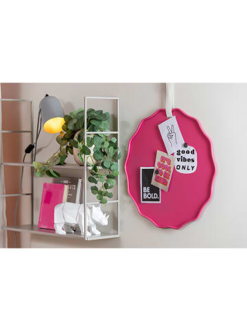 Present Time Memoboard "Funky Wave" in Pink - Ø 51 cm