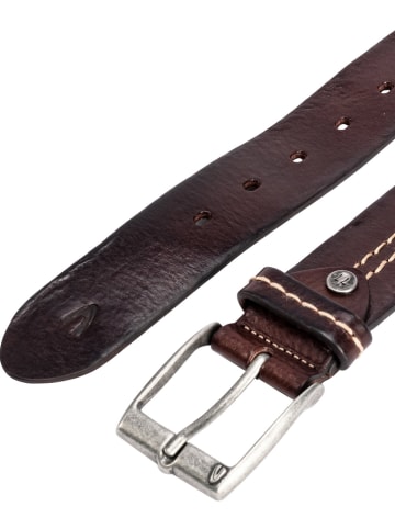 Camel Active Leder-Gürtel in Braun