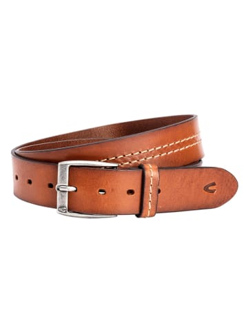 Camel Active Leder-Gürtel in Hellbraun