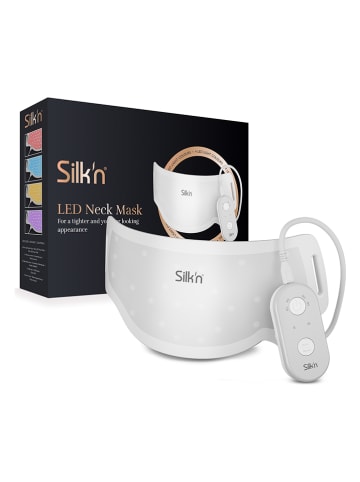 Silk'n Anti-Aging LED-Halsmaske in Weiß