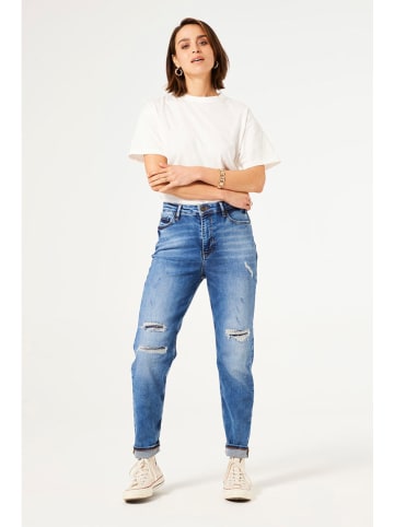 Garcia Spijkerbroek - tapered fit - blauw