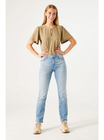 Garcia Spijkerbroek slim fit lichtblauw goedkoop kopen limango
