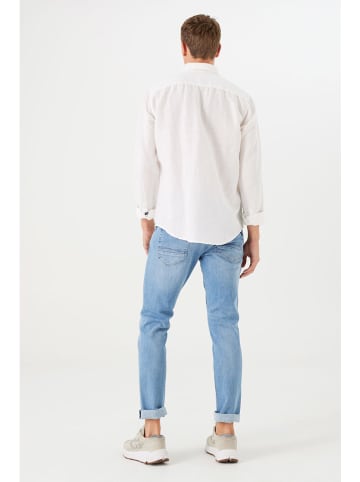 Garcia Dżinsy - Slim fit - w kolorze błękitnym