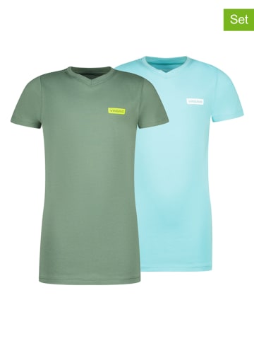 Vingino 2-delige set: shirts groen