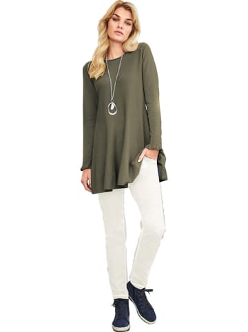 Heine Sweter w kolorze khaki