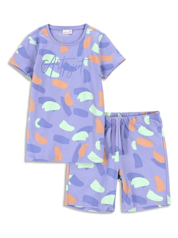 Coccodrillo Pyjama paars/meerkleurig