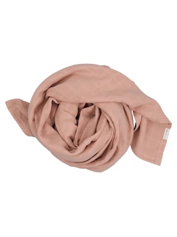 FABELAB Wickeltuch in Rosa - (L)120 cm - (B)120 cm