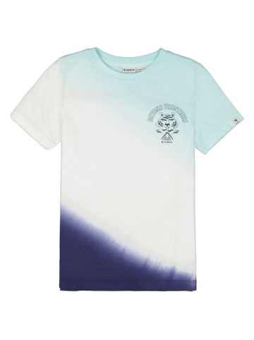 Garcia Shirt in Blau/ Weiß