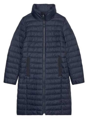Marc O'Polo Donzen mantel donkerblauw