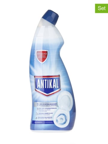 ANTIKAL 8er-Set: WC-Reiniger "Antikalk WC und Urinstein Klassisch" - 750ml
