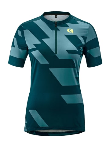 Gonso Fietsshirt "Basagno" donkerblauw/lichtblauw