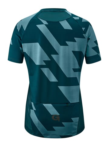 Gonso Fietsshirt "Basagno" donkerblauw/lichtblauw