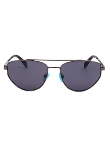 Benetton Herren-Sonnenbrille in Grau/ Blau