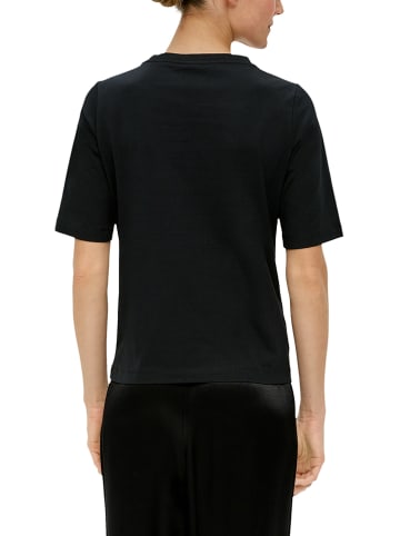 s.Oliver BLACK LABEL Shirt zwart