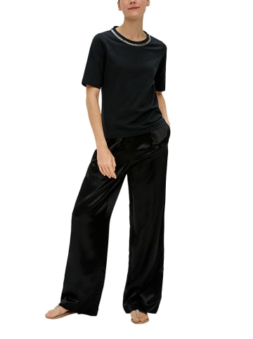 s.Oliver BLACK LABEL Shirt zwart