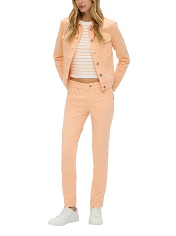 s.Oliver Kurtka jeansowa w kolorze pomarańczowym