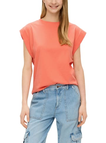 s.Oliver Koszulka w kolorze pomarańczowym