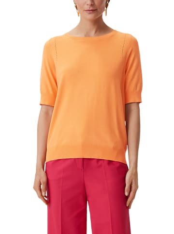 comma Sweter w kolorze pomarańczowym