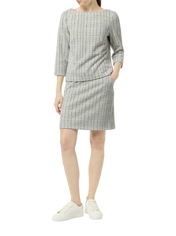 comma Bluse in Grau