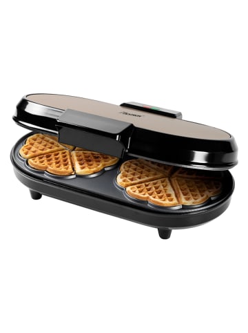 bESTRON Doppel-Waffeleisen "Satin Collection" in Beige