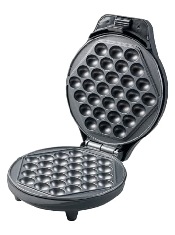 bESTRON Gofrownica w kolorze czarnym do gofrów bąbelkowych